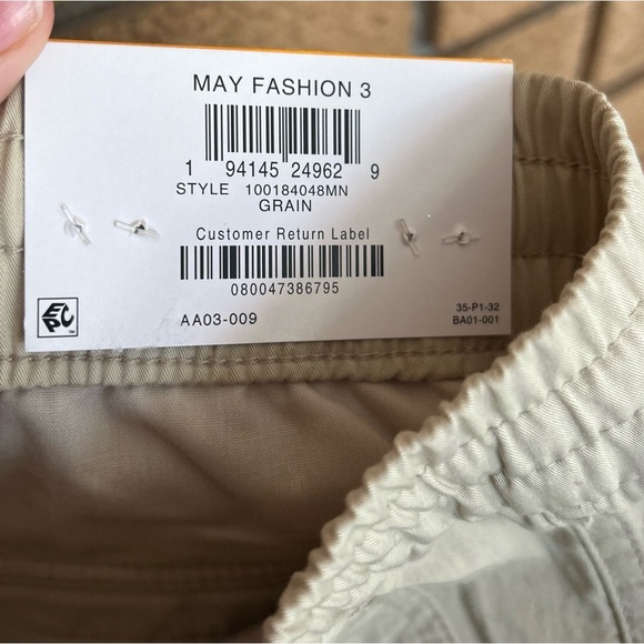 NWT I.N.C. International Concepts Men's Marco Cargo Pants Khaki Size Small - Picture 5 of 8